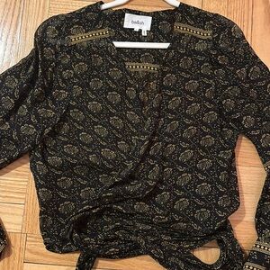 Ba&sh wrap blouse